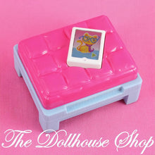 Fisher-Price Loving Family Dollhouse Pink Light Up Ottoman Living Room-The Dollhouse Shop