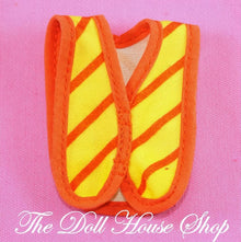 Fisher Price Loving Family Dollhouse Police Officer Crossing Guard Orange Vest-The Dollhouse Shop