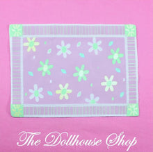 Fisher-Price Loving Family Dollhouse Purple Living Area Floor Rug-The Dollhouse Shop