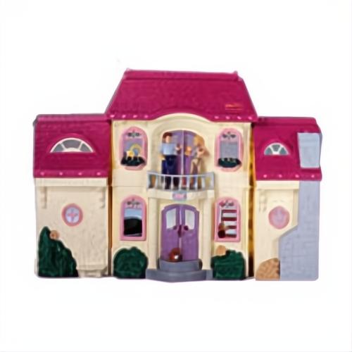 Fisher-Price Loving Family Dollhouse Purple Replacement Front Doors-The Dollhouse Shop