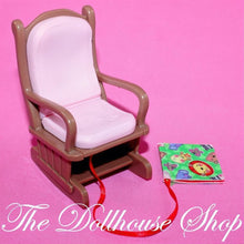 Fisher Price Loving Family Dollhouse Rocking Chair Doll Nursery Book-The Dollhouse Shop