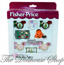 Fisher-Price Loving Family Dollhouse Seasonal Holiday Fun Set New-The Dollhouse Shop