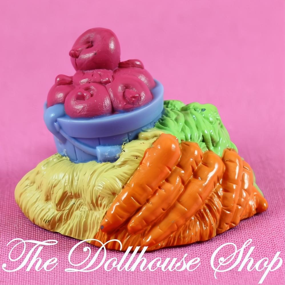 Fisher-Price Loving Family Dollhouse Stable Apples Fruit Vegetables Food-The Dollhouse Shop