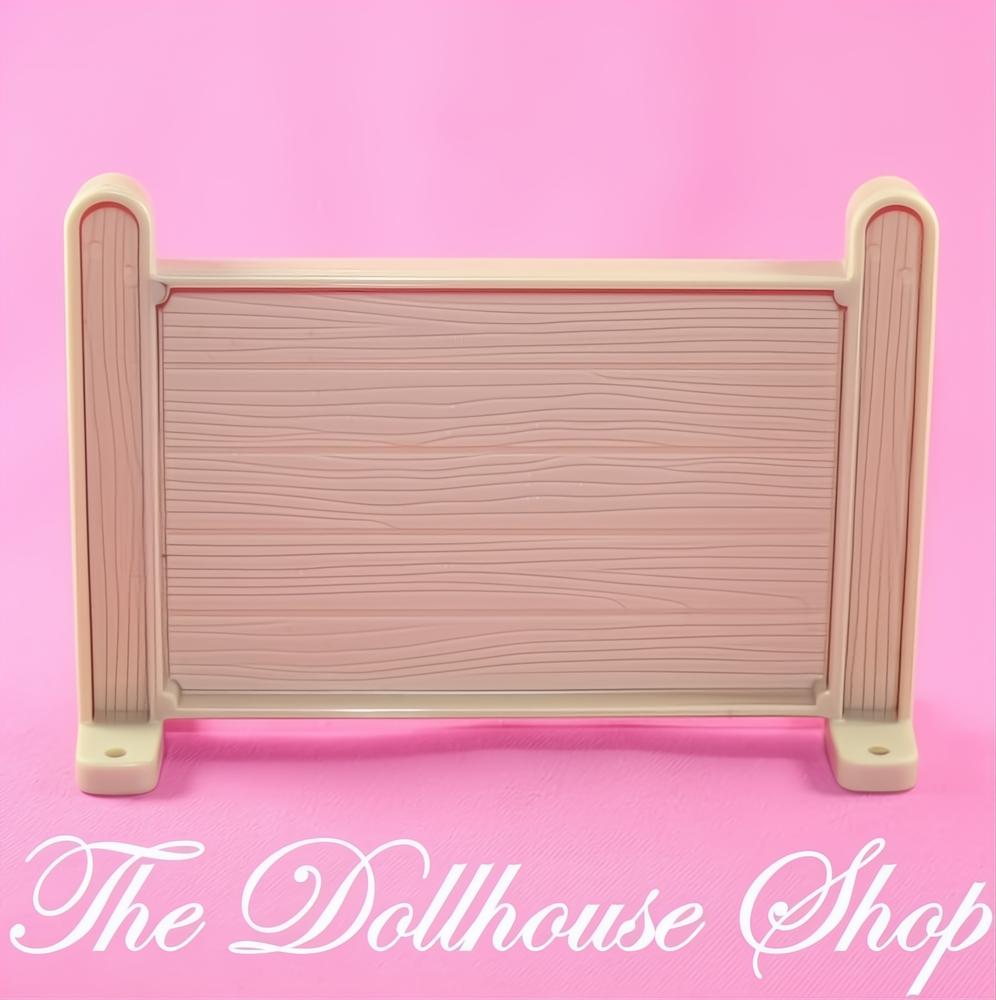 Fisher-Price Loving Family Dollhouse Tan Horse Pony Stable Fence Piece-The Dollhouse Shop