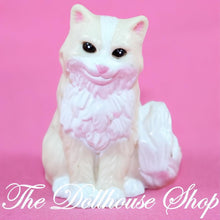 Fisher Price Loving Family Dollhouse Townhouse Pet Center White Cat kitten-The Dollhouse Shop
