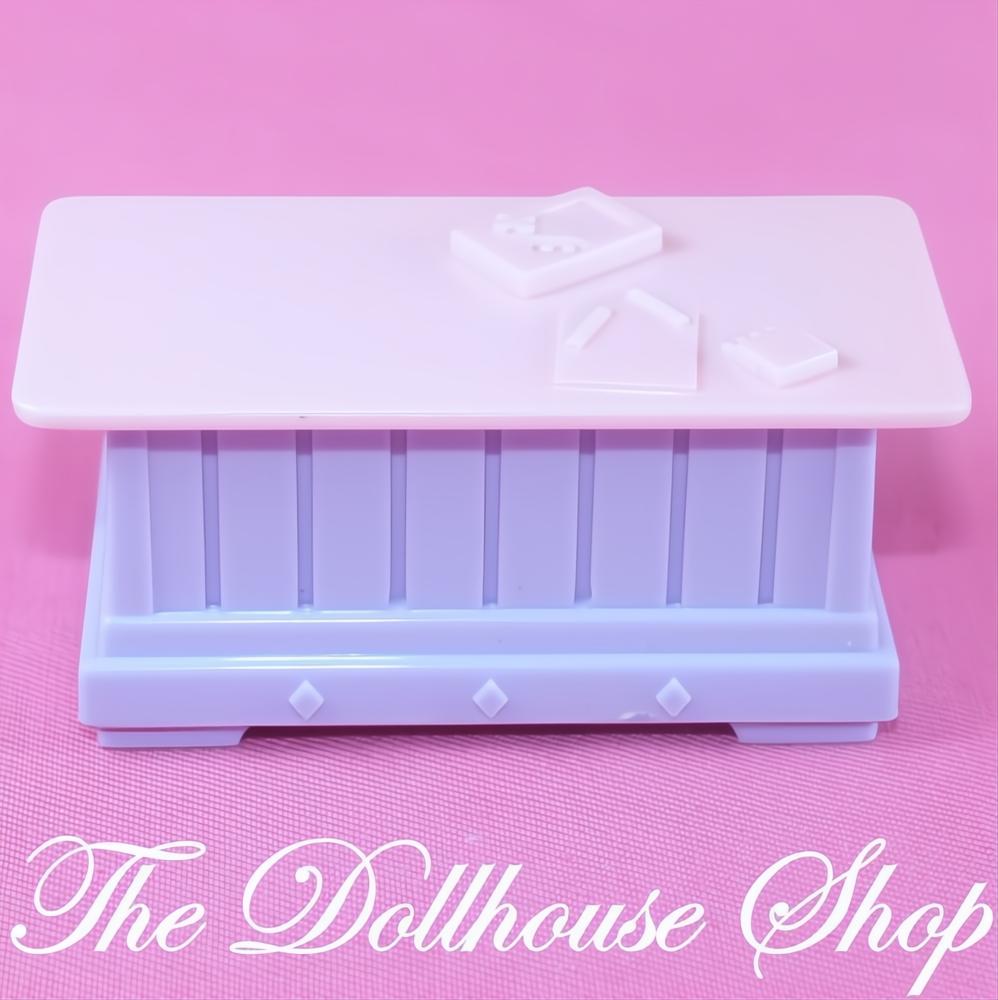 Fisher-Price Loving Family Dollhouse Toy Box With Lid Nursery Playroom-The Dollhouse Shop