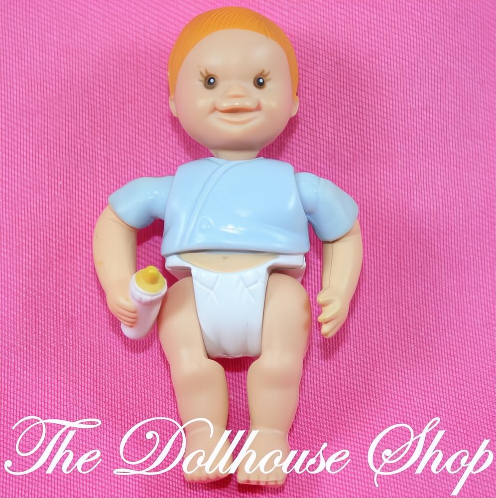 Fisher-Price Loving Family Dollhouse Twin Time Blue Baby Boy Doll-The Dollhouse Shop