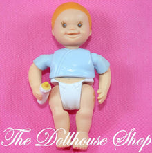 Fisher-Price Loving Family Dollhouse Twin Time Blue Baby Boy Doll-The Dollhouse Shop
