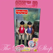 Fisher Price Loving Family Dollhouse Two Girl English Style Riders Dolls-The Dollhouse Shop