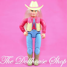 Fisher-Price Loving Family Dollhouse Western Blonde Horse Rider Girl Doll-The Dollhouse Shop