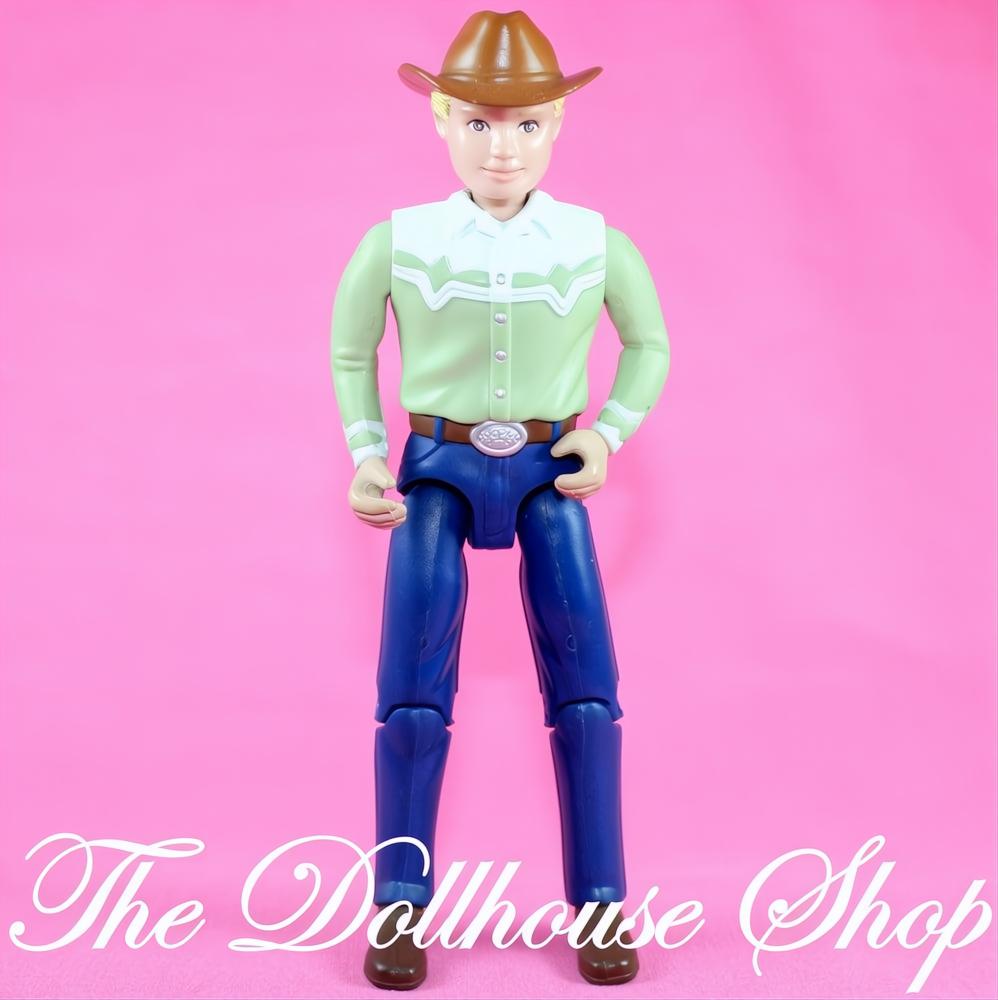 Fisher-Price Loving Family Dollhouse Western Style Horse Rider Dad Jack-The Dollhouse Shop