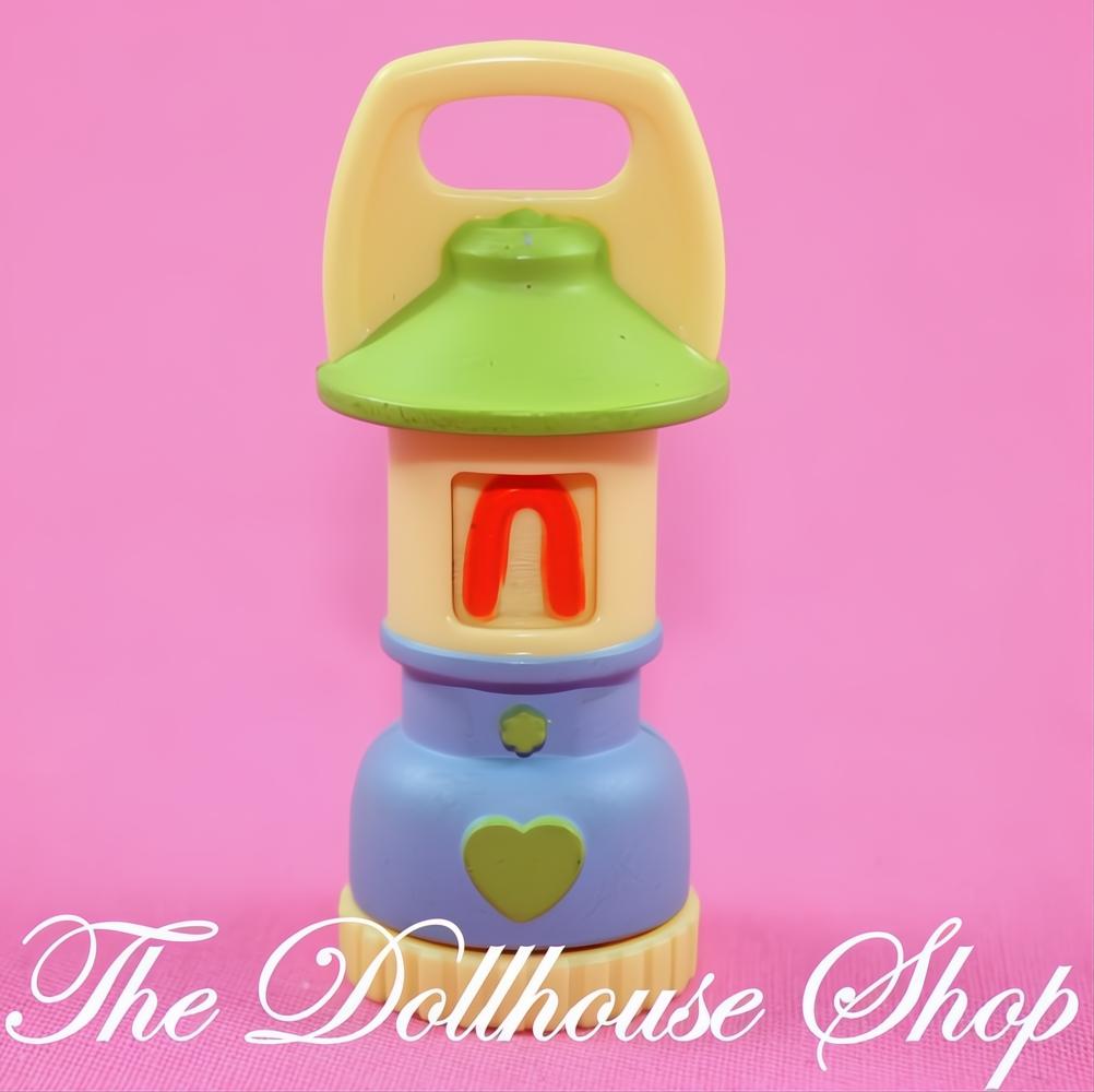 Fisher-Price Loving Family Dollhouse Yellow Camping Lantern Camp Light-The Dollhouse Shop