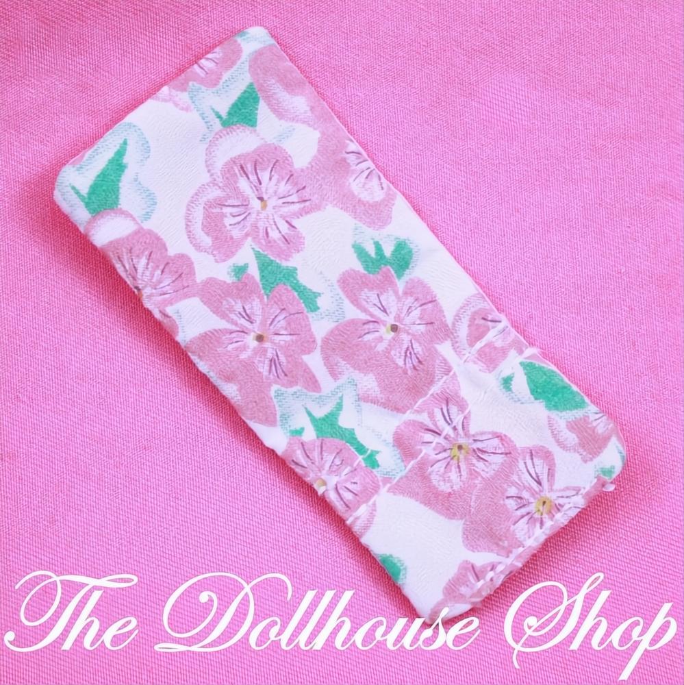 Fisher Price Loving Family Dream Dollhouse Adirondack Chair Pad Cushion Floral-The Dollhouse Shop