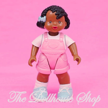 Fisher-Price Loving Family Dream Dollhouse African American Girl Pink Doll-The Dollhouse Shop