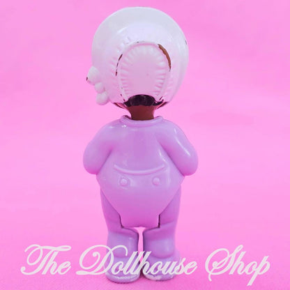 Fisher-Price Loving Family Dream Dollhouse African American Purple Baby-The Dollhouse Shop