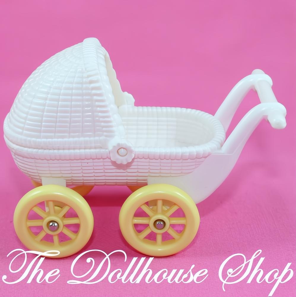 Fisher-Price Loving Family Dream Dollhouse Baby Pram Carriage-The Dollhouse Shop