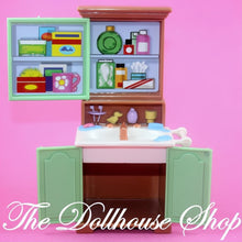 Fisher-Price Loving Family Dream Dollhouse Bathroom Vanity Sink Cabinet-The Dollhouse Shop