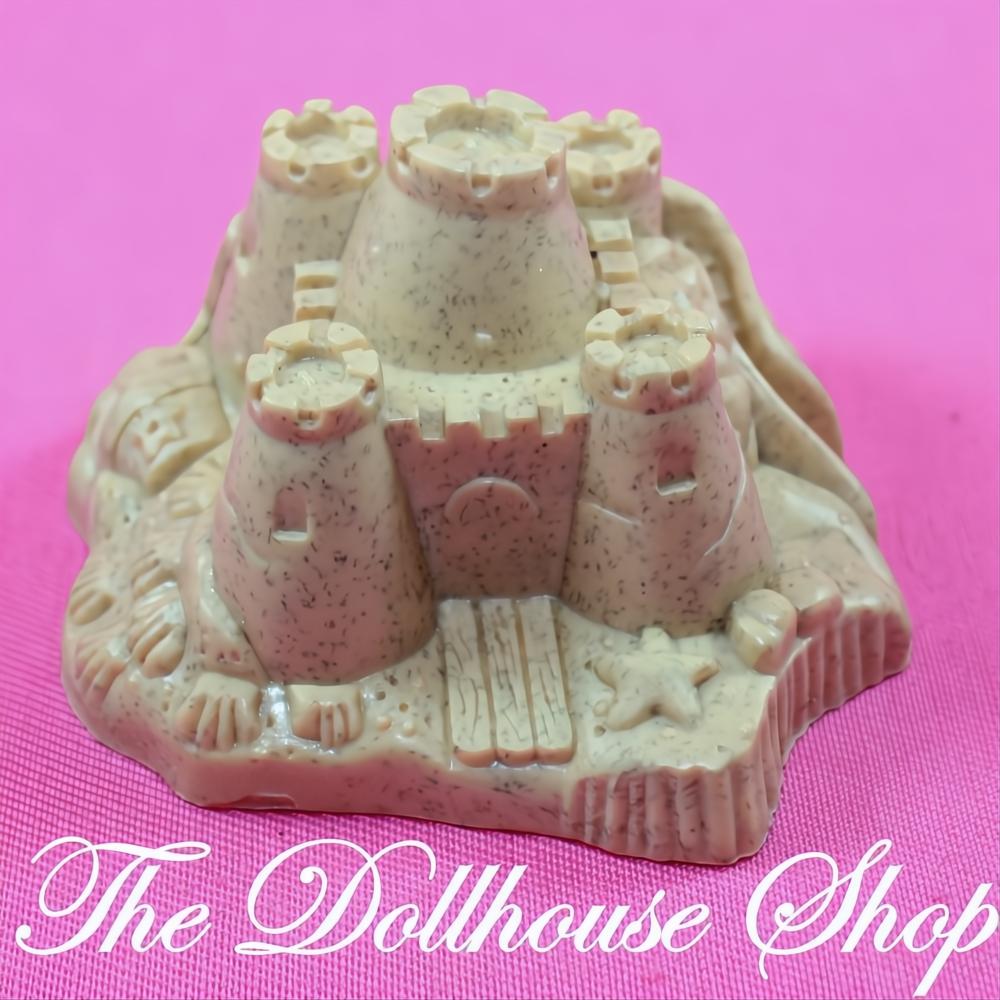 Fisher Price Loving Family Dream Dollhouse Beach Sand Castle Summer Holiday-The Dollhouse Shop