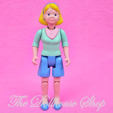 Fisher-Price Loving Family Dream Dollhouse Blonde Green Mom Shorts-The Dollhouse Shop
