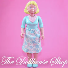 Fisher-Price Loving Family Dream Dollhouse Blonde Mom doll floral skirt-The Dollhouse Shop