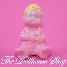 Fisher-Price Loving Family Dream Dollhouse Blonde Pink Baby Doll-The Dollhouse Shop