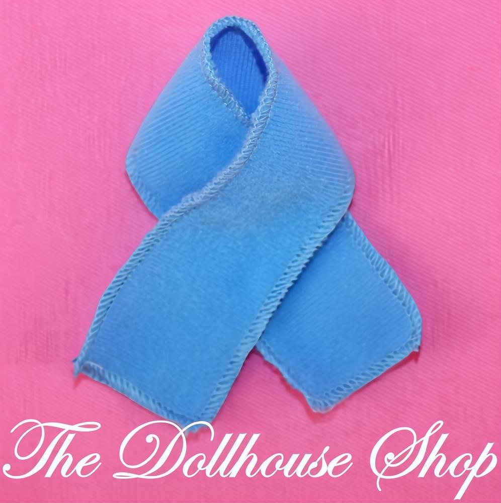 Fisher-Price Loving Family Dream Dollhouse Blue Dress Up Dolls Scarf-The Dollhouse Shop
