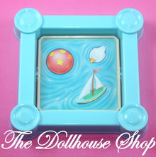 Fisher-Price Loving Family Dream Dollhouse Blue Flip Sand Box Pit Pond-The Dollhouse Shop