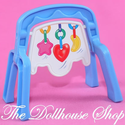 Fisher-Price Loving Family Dream Dollhouse Blue Nursery Play Gym Toy-The Dollhouse Shop