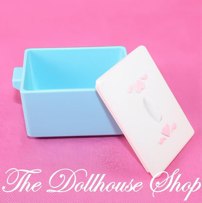 Fisher-Price Loving Family Dream Dollhouse Blue White Ice Chest Cooler-The Dollhouse Shop