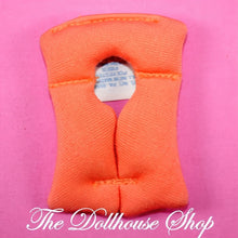 Fisher-Price Loving Family Dream Dollhouse Boat Orange Vest Life Jacket-The Dollhouse Shop