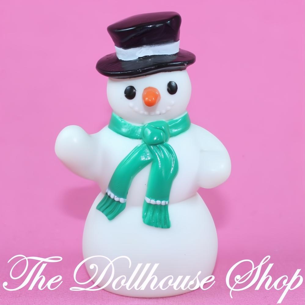 Fisher Price Loving Family Dream Dollhouse Christmas Holiday Snowman-The Dollhouse Shop