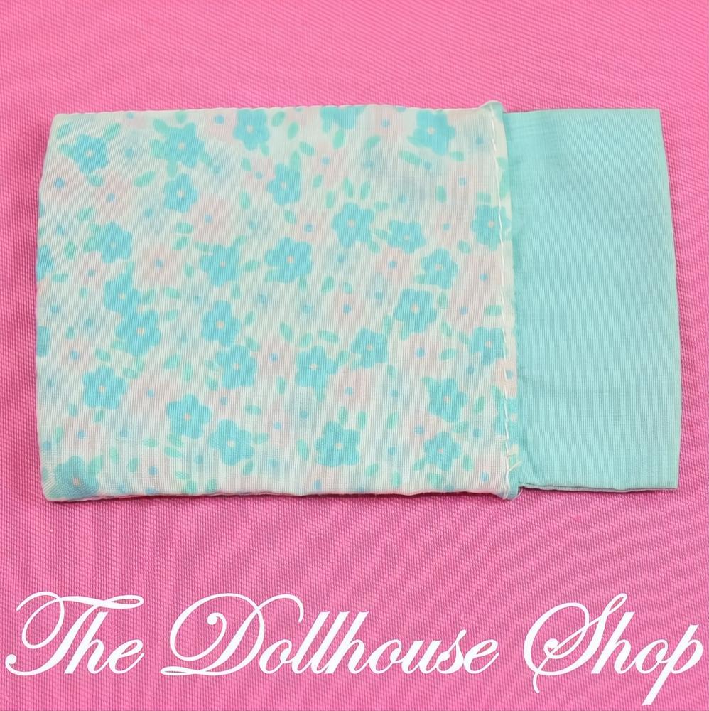 Fisher Price Loving Family Dream Dollhouse Doll's Blue Camping Sleeping Bag-The Dollhouse Shop