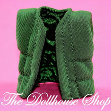 Fisher-Price Loving Family Dream Dollhouse Green Dress Up Vest for Dolls-The Dollhouse Shop