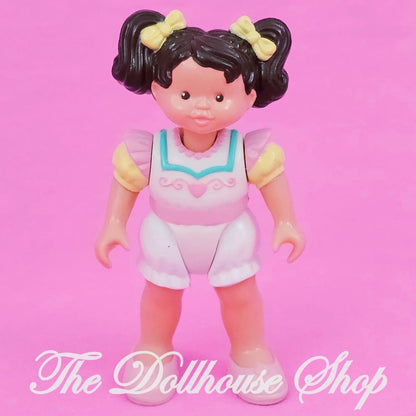 Fisher-Price Loving Family Dream Dollhouse Hispanic Birthday Girl Doll Yellow Skirt-The Dollhouse Shop