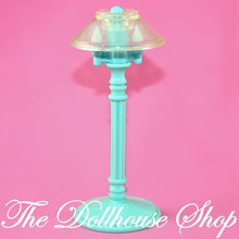 Fisher-Price Loving Family Dream Dollhouse Living Room Blue Floor Lamp-The Dollhouse Shop
