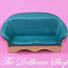 Fisher-Price Loving Family Dream Dollhouse Living Room Green Sofa-The Dollhouse Shop