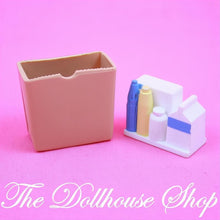 Fisher-Price Loving Family Dream Dollhouse Milk Grocery Brown Bag Food-The Dollhouse Shop
