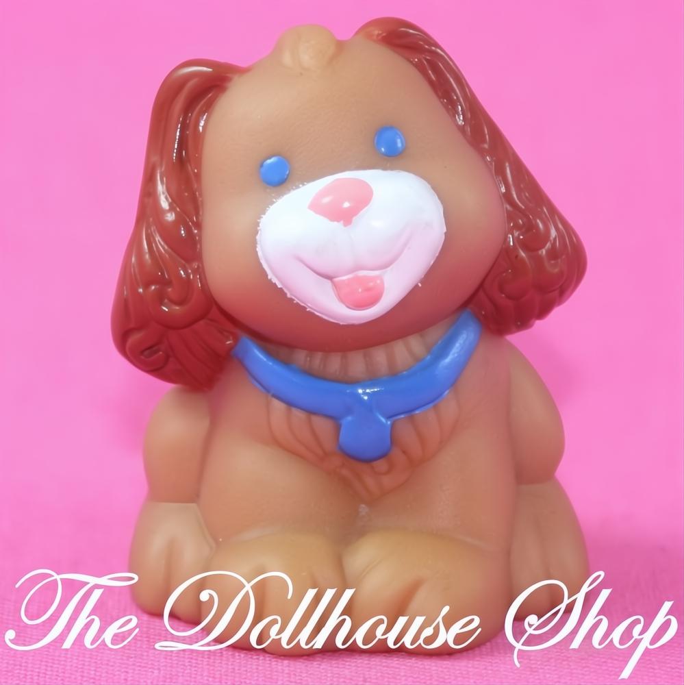Fisher-Price Loving Family Dream Dollhouse Pet Mom Brown Puppy Dog-The Dollhouse Shop