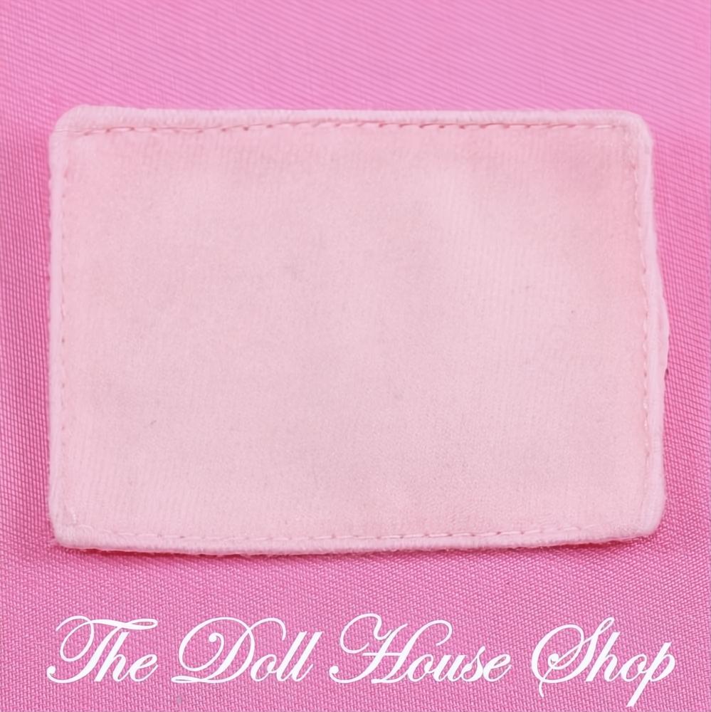 Fisher-Price Loving Family Dream Dollhouse Pink Crib Cradle Blanket Nursery-The Dollhouse Shop