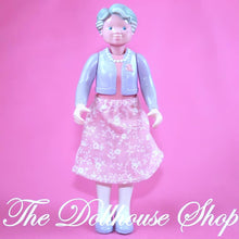 Fisher-Price Loving Family Dream Dollhouse Purple Grandma Grandmother-The Dollhouse Shop