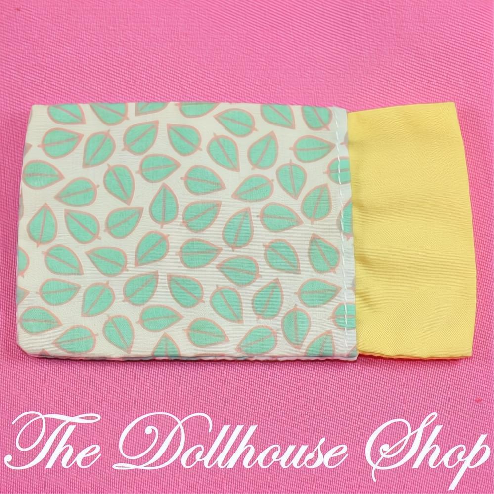 Fisher-Price Loving Family Dream Dollhouse Yellow Sleeping Bag Camping-The Dollhouse Shop