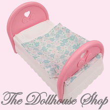 Fisher-Price Loving Family Dream Single Twin Pink Dollhouse Bed-The Dollhouse Shop
