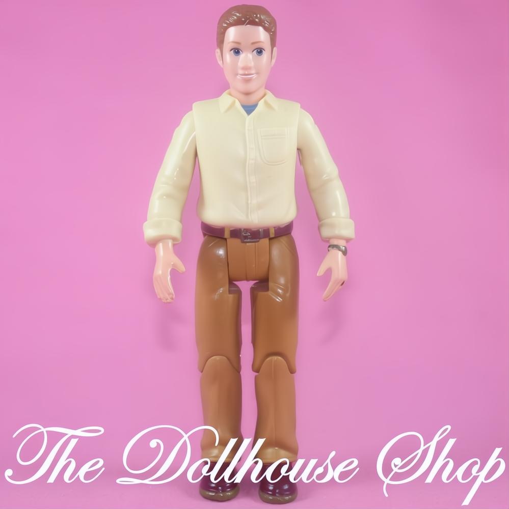 Fisher Price Loving Family Grand Mansion Dollhouse Father Dad Doll People-The Dollhouse Shop