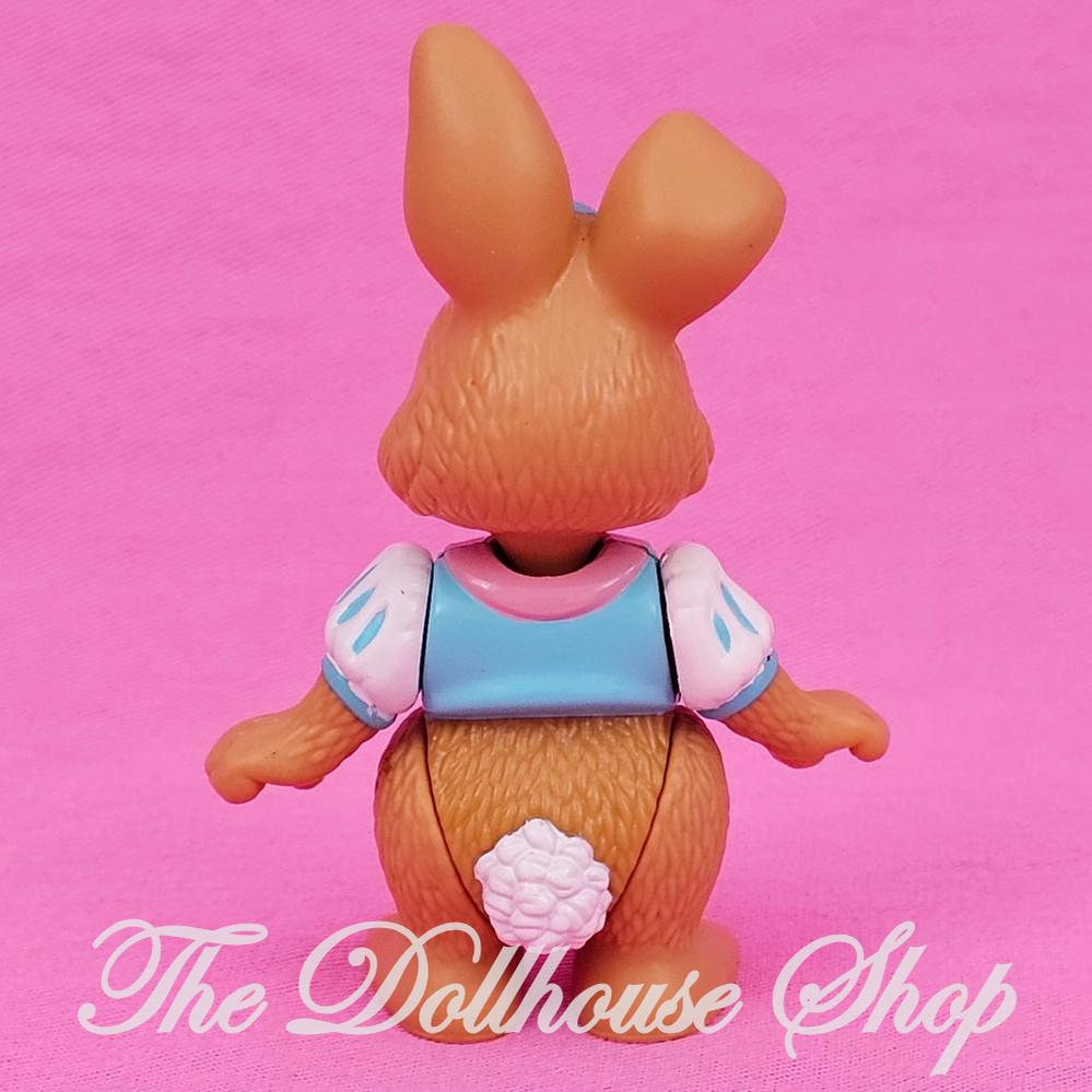 Fisher-Price Loving Family Hideaway Hollow Dollhouse Brown Mommy Bunny Rabbit-The Dollhouse Shop