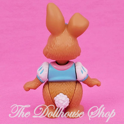 Fisher-Price Loving Family Hideaway Hollow Dollhouse Brown Mommy Bunny Rabbit-The Dollhouse Shop