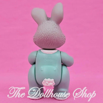 Fisher-Price Loving Family Hideaway Hollow Dollhouse Gray Baby Bunny Green rare-The Dollhouse Shop
