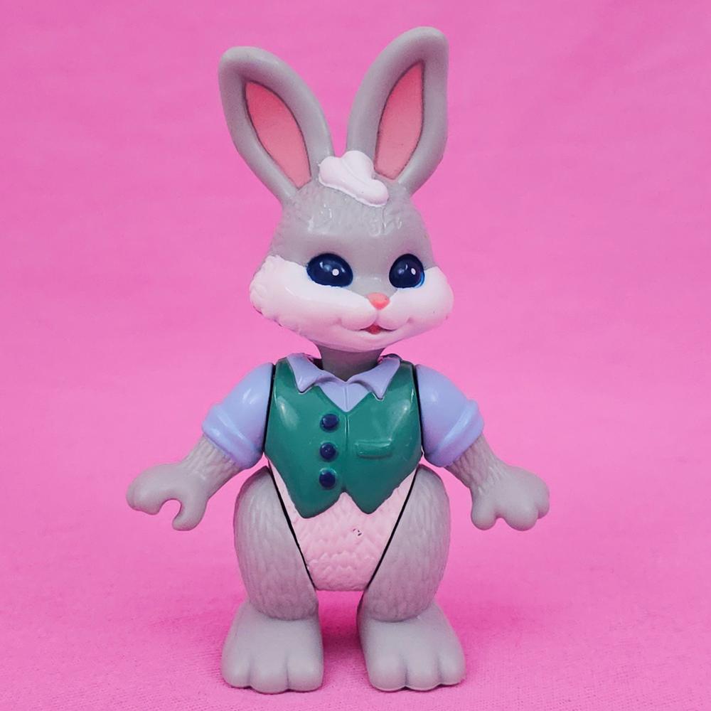 Fisher Price Loving Family Hideaway Hollow Dollhouse Gray Daddy Dad Bunny Rabbit rare-The Dollhouse Shop