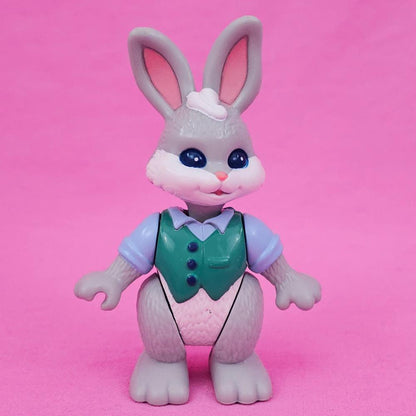 Fisher Price Loving Family Hideaway Hollow Dollhouse Gray Daddy Dad Bunny Rabbit rare-The Dollhouse Shop