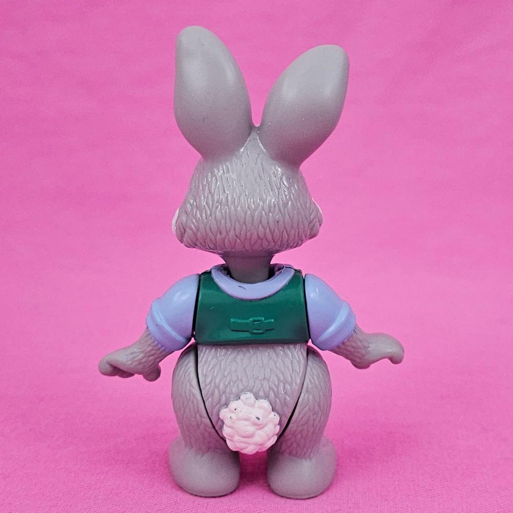 Fisher Price Loving Family Hideaway Hollow Dollhouse Gray Daddy Dad Bunny Rabbit rare-The Dollhouse Shop