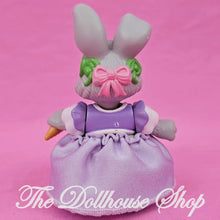 Fisher-Price Loving Family Hideaway Hollow Dollhouse Gray Purple Mommy Bunny Rabbit-The Dollhouse Shop